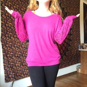 PINK long sleeve shirt